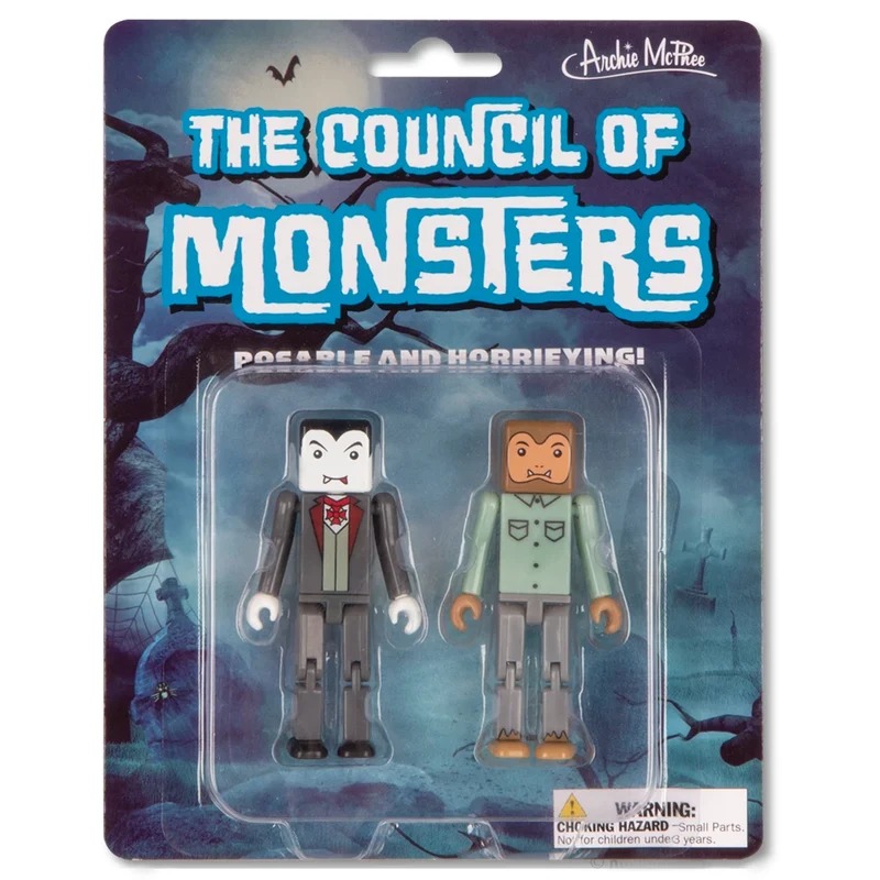 Council of Monsters - 1 randomly selected style (2pcs/pkg)