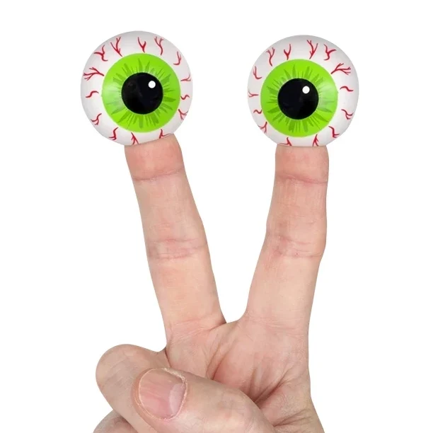Eyeball Finger Puppet - 1pc (order 2 unless you're a cyclops)