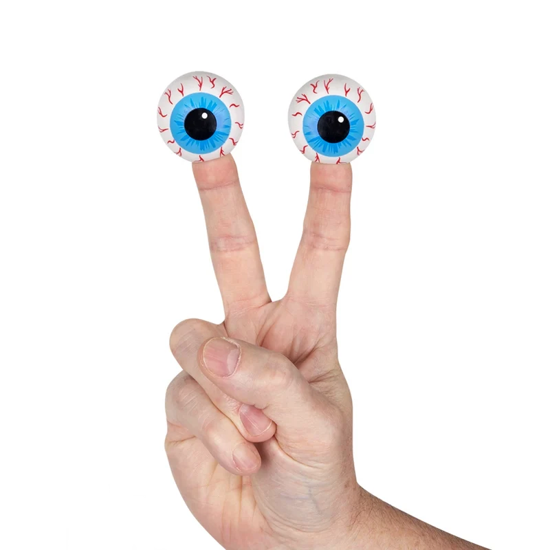 Eyeball Finger Puppet - 1pc (order 2 unless you're a cyclops)