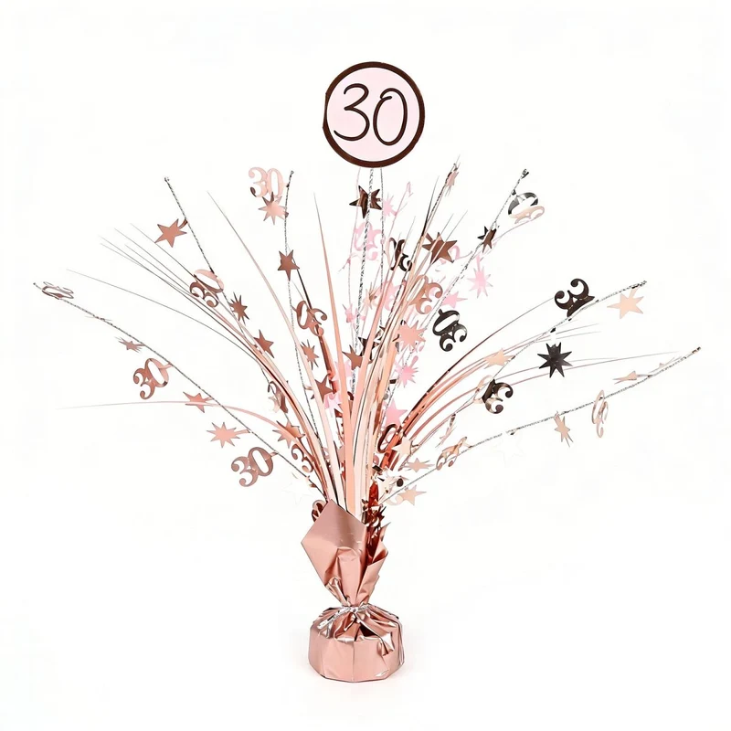 Rosé Celebration 30th Birthday Centerpiece, 18 Inches, 1 Count