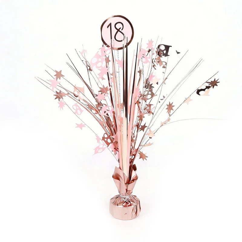 Rosé Celebration 18th Birthday Centerpiece, 18 Inches, 1 Count