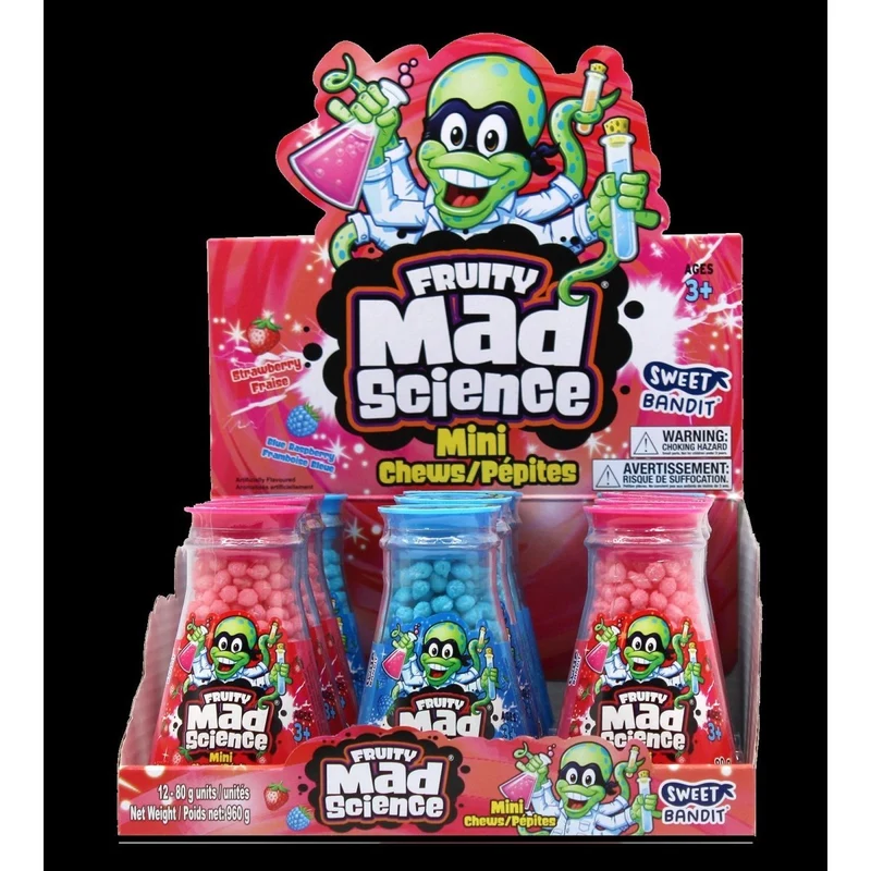 Fruity Mad Science Mini Chews, Assortment, 1 Count
