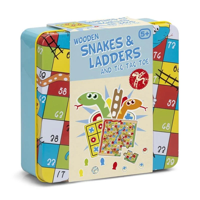 Snakes Ladder Tic Tac Toe / Jeu de l'échelle et du morpion