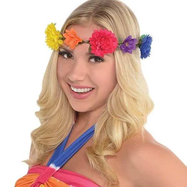 Flower headband for adults