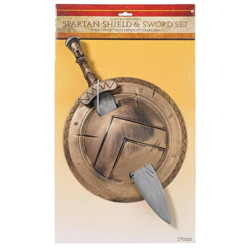 Spartan shield & sword set