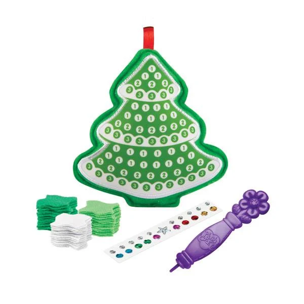 Plush Craft Christmas Tree / Sapin de Noël en peluche