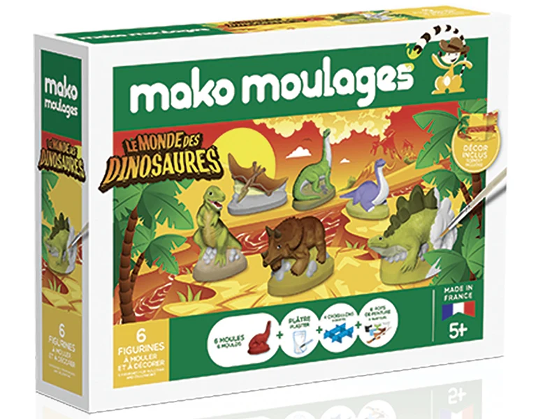Mako moulages : Le monde des dinosaures