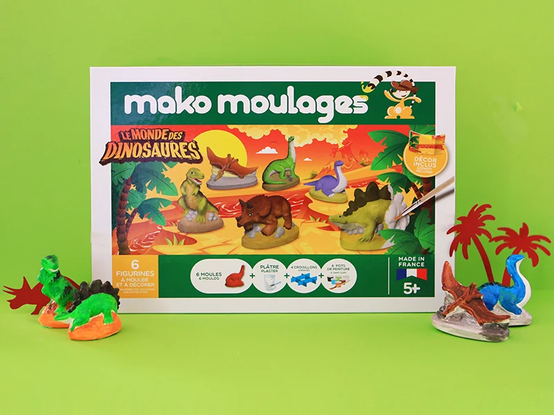 Mako moulages : Le monde des dinosaures