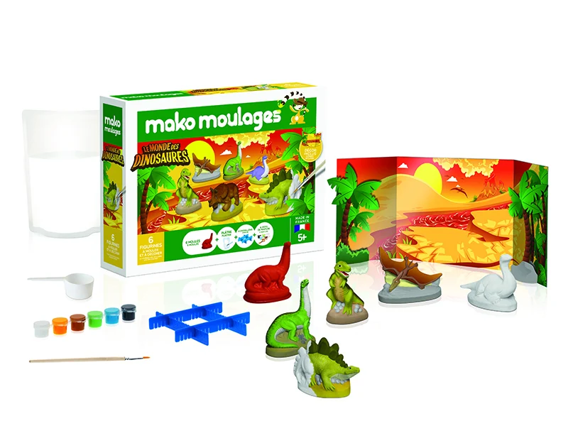 Mako moulages : Le monde des dinosaures