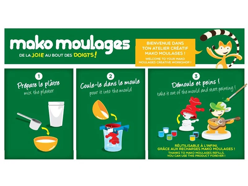 Mako moulages : Le monde des dinosaures