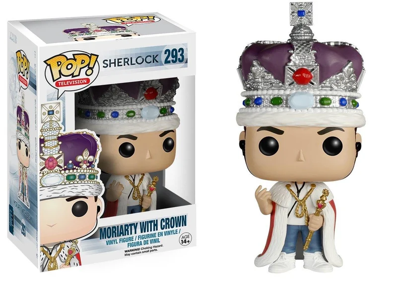 Pop TV: Sherlock Moriarty With Crown / Pop TV : Sherlock Moriarty avec couronne
