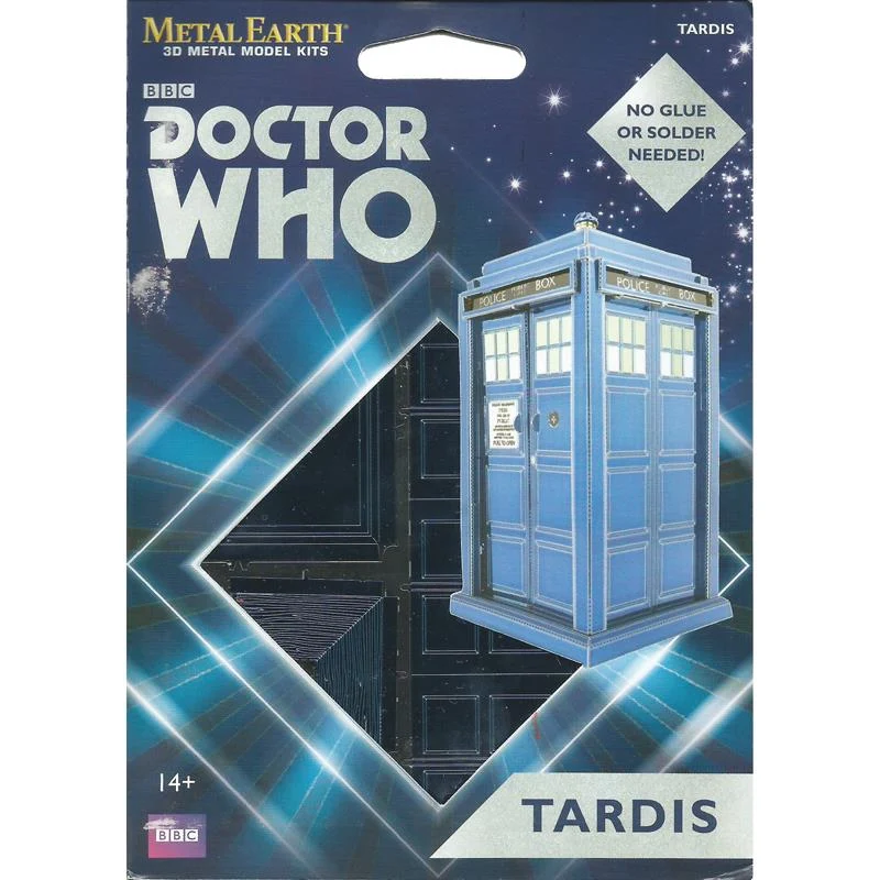 Doctor Who Tardis Metal 3D Model / Doctor Who Tardis Modèle 3D en métal