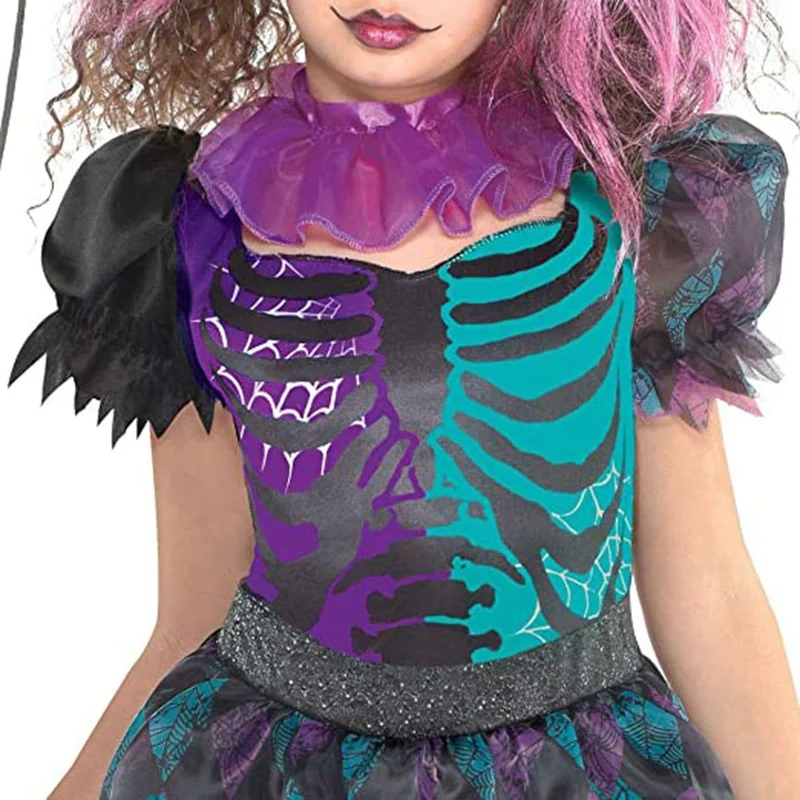 Haunted Harlequin Costume for Kids