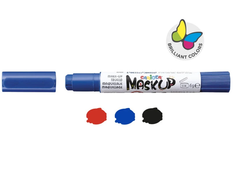 3 sticks de peinture sur visage - Maskup Carnaval - Carioca