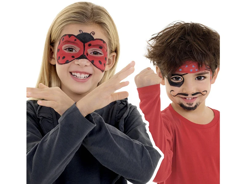 3 sticks de peinture sur visage - Maskup Carnaval - Carioca