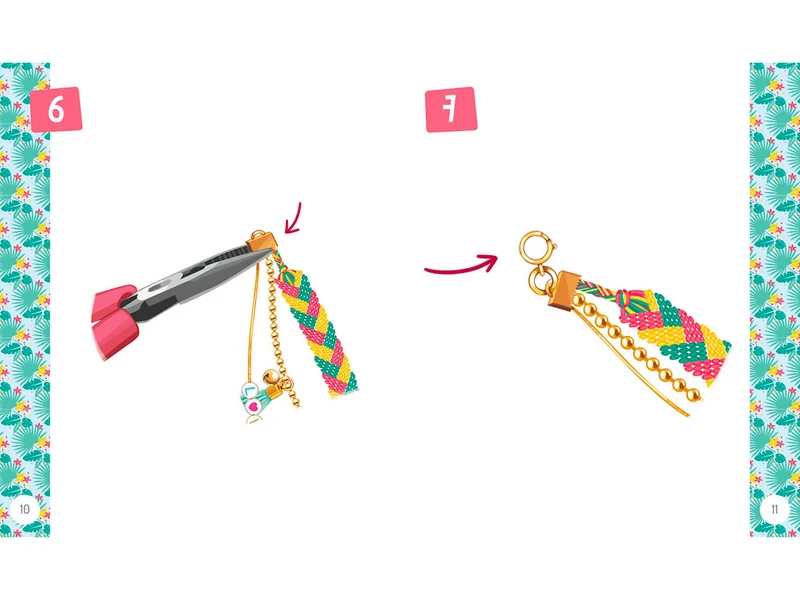 Kit créatif Mon merveilleux bracelet brésilien - Auzou