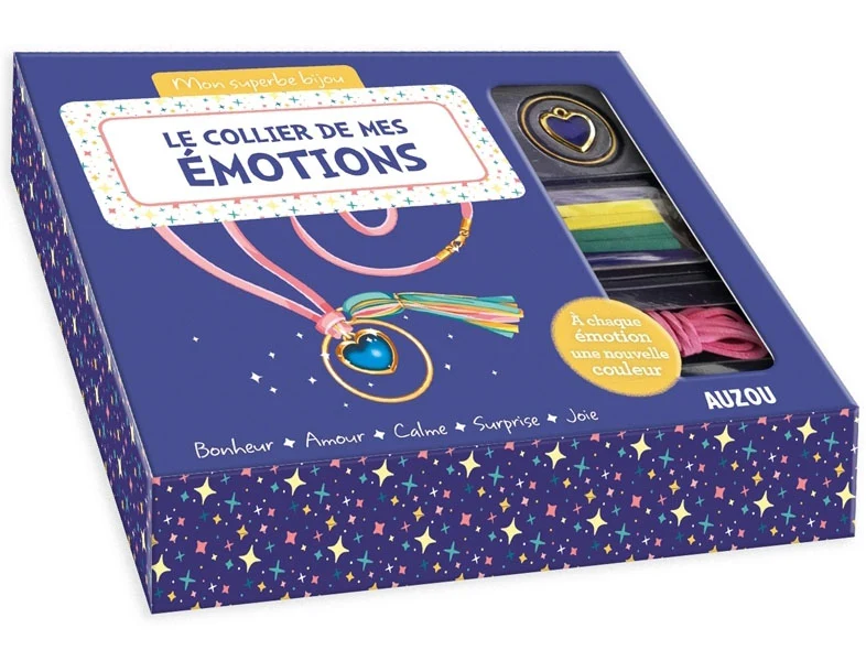 Kit créatif - Le collier de mes émotions - Mon superbe bijou - Auzou