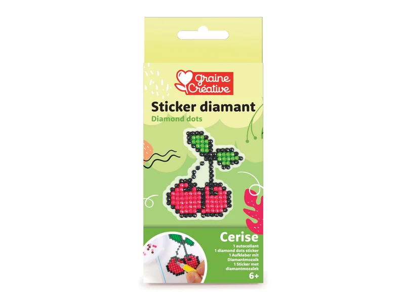 Kit Diamant mosaïque - Cerise