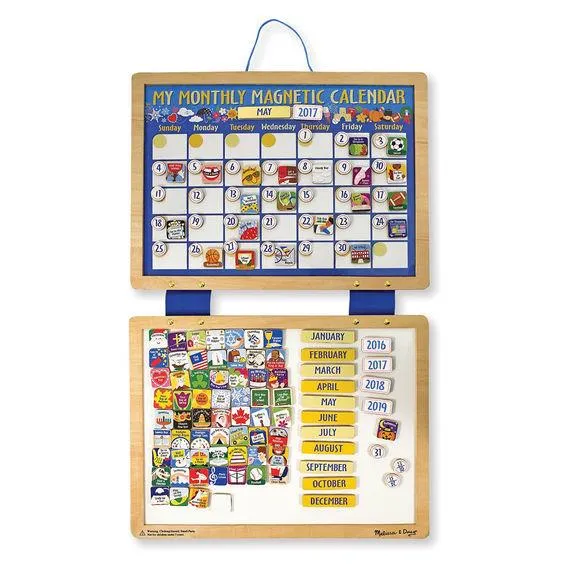 Melissa & Doug Magnetic Calendar - Calendrier magnétique