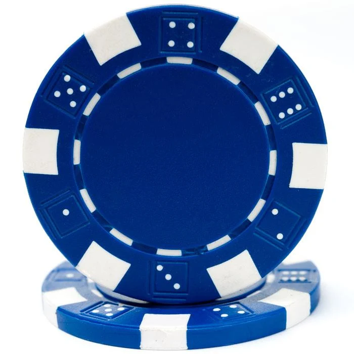 Poker Chips Blue / Jetons de poker bleus