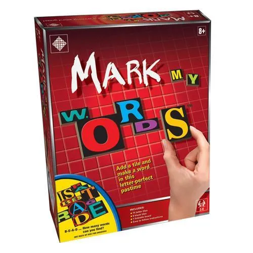 Mark My Words Board Game / Mark My Words Jeu de Société