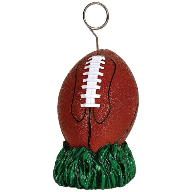 Football Photo or Balloon Holder, 1 Count