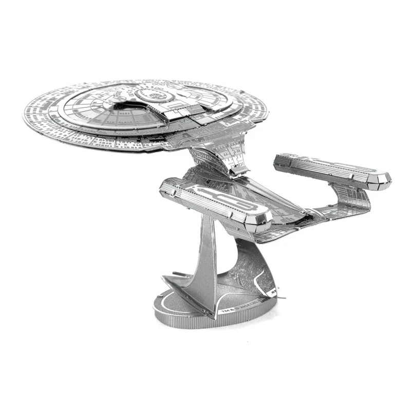Star Trek USS Entreprise 3D Metal Model / Star Trek USS Enterprise Maquette 3D en métal