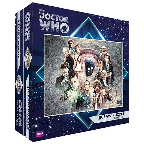 Doctor Who And His Enemies Puzzle / Le Casse-tête de Doctor Who et ses ennemis