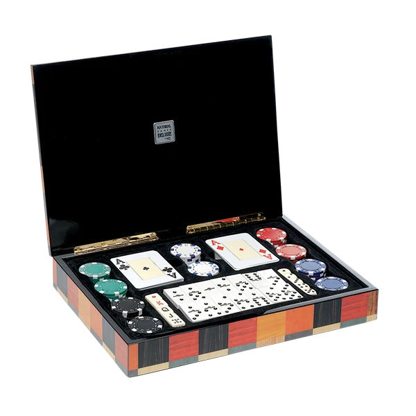 Cayro Natural Deluxe Game Set / Coffret de Jeu Naturel de luxe