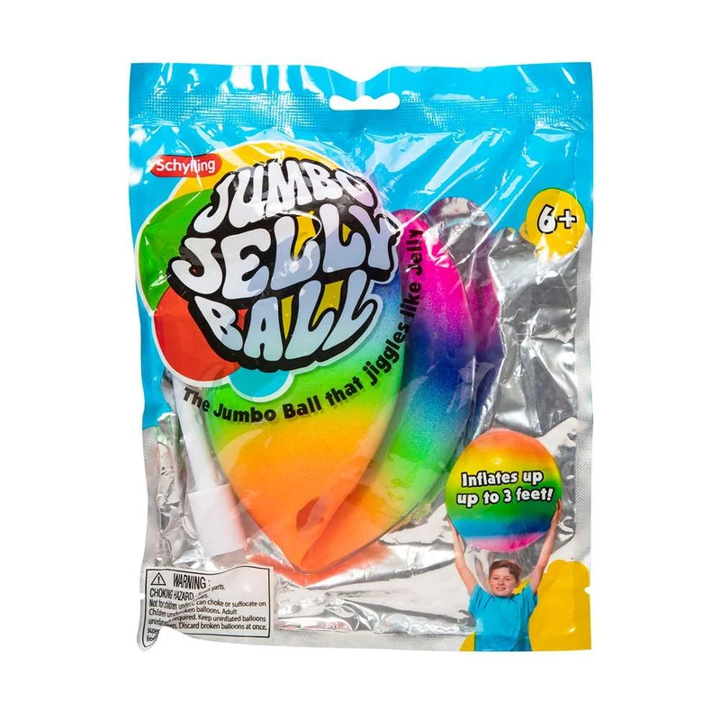 Jumbo Jelly Ball - Inflates to 3 feet wide