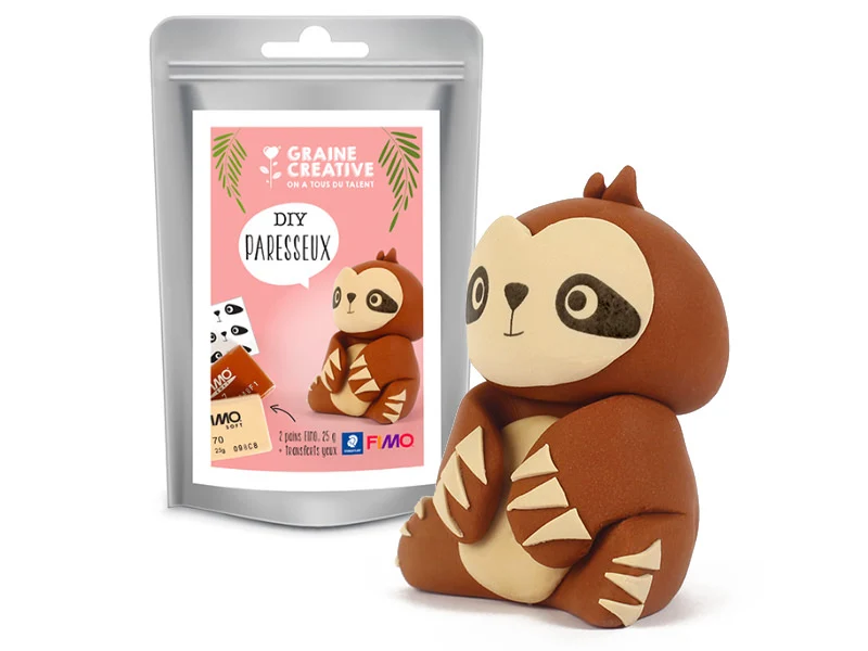 Mini Kit FIMO - Le Paresseux