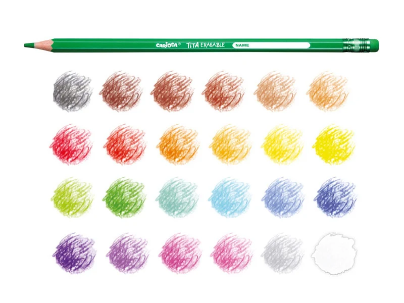 24 crayons de couleur - Carioca Tita