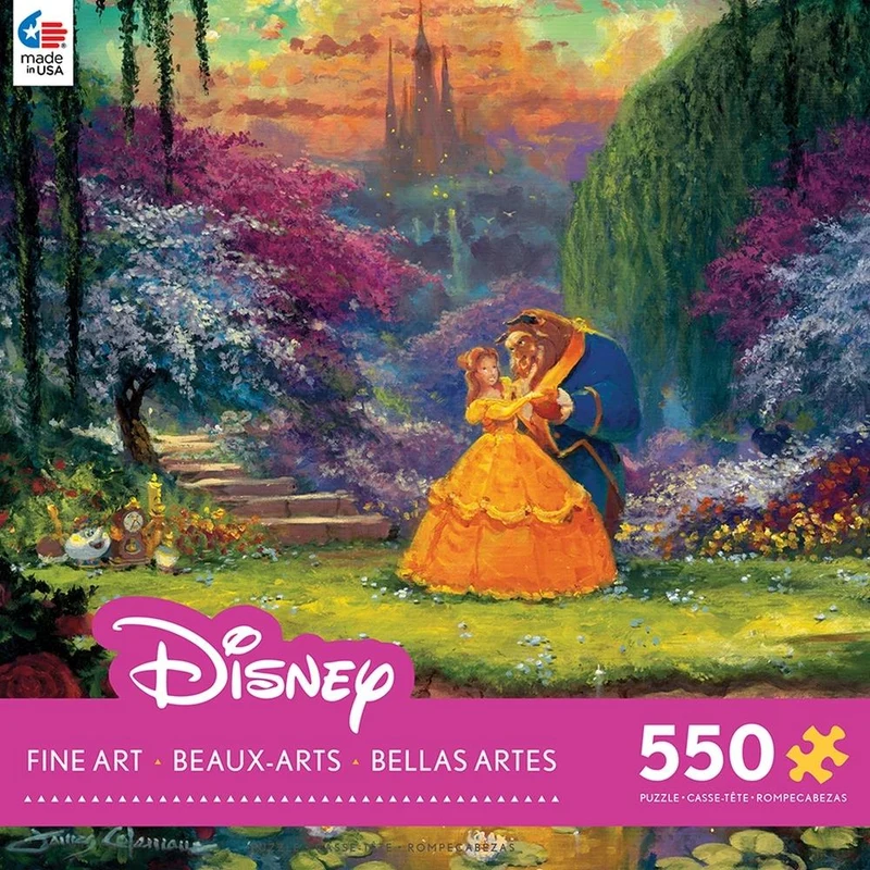 Beauty and the Beast - Garden Waltz - Puzzle 550 Pcs / La Belle et la Bête - Valse du jardin - Casse-tête de 550 pièces