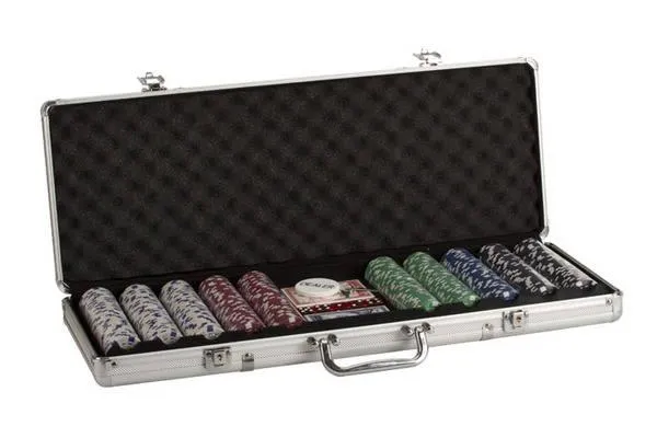 CHH Games Aluminium Poker Set/Ensemble de poker en aluminium (500pcs) (Montreal, In-Store or Pickup ONLY/en magasin ou ramassage seulement)