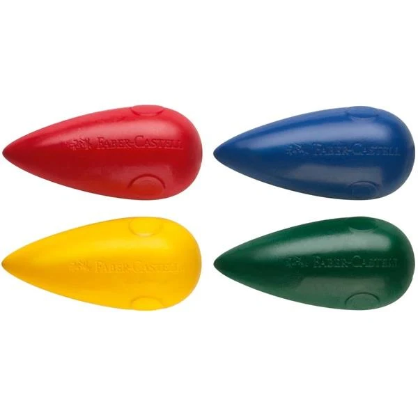 Faber Castell Pre-school Drop Shape Crayons / Crayons en forme de goutte pour enfants d'âge préscolaire
