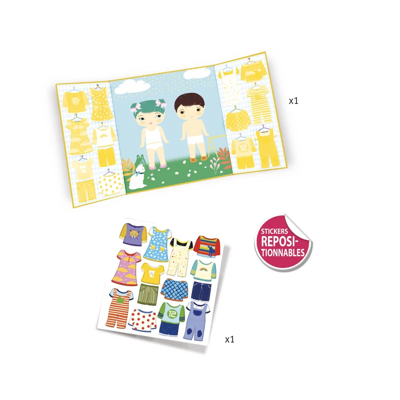 Stickers - Les habits