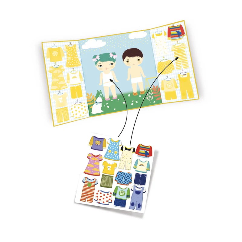 Stickers - Les habits