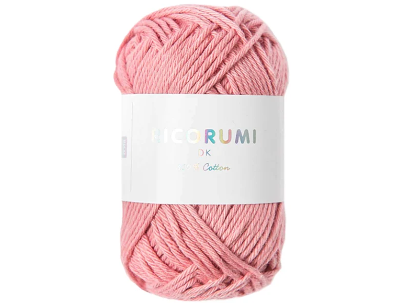 Pelote Ricorumi coton DK - Saumon (21)