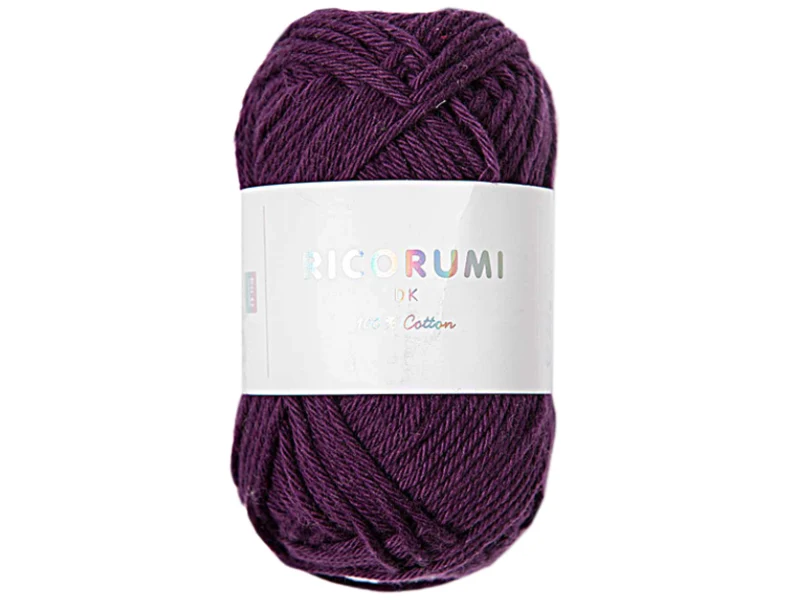 Pelote Ricorumi coton DK - Lilas (20)