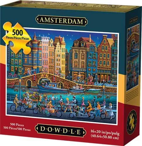 Dowdle Puzzle Amsterdam (500 pcs) / Casse-tête