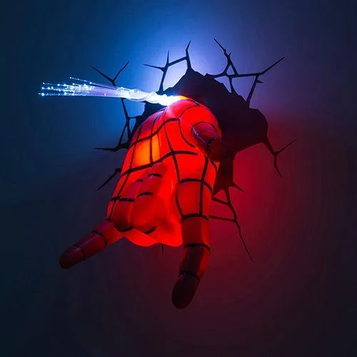 Marvel Spider-Man Hand Night Light / Veilleuse à main
