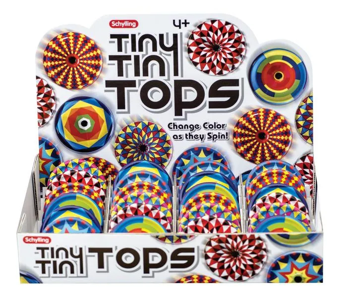 Tiny Tin Top - 1 pc