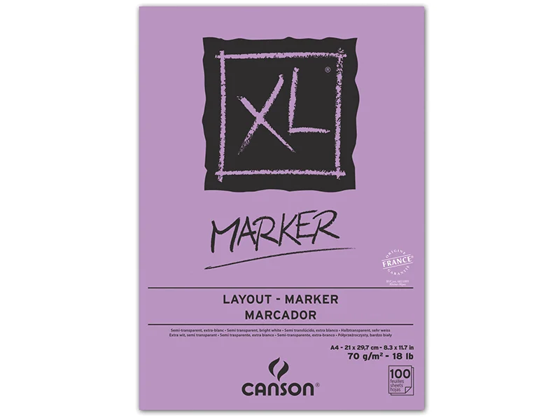 Bloc XL Marker Canson A4 - 70g/m²