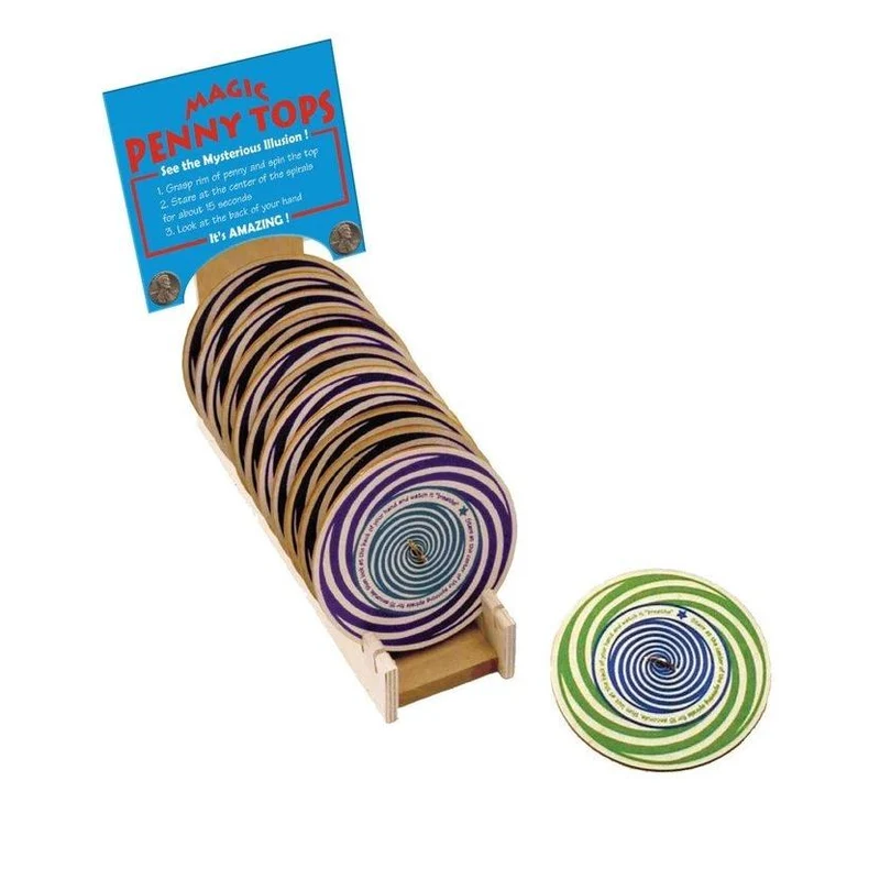 Magic Penny Top USA - carded