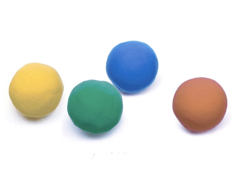 4 pots de pâte à modeler - nature
