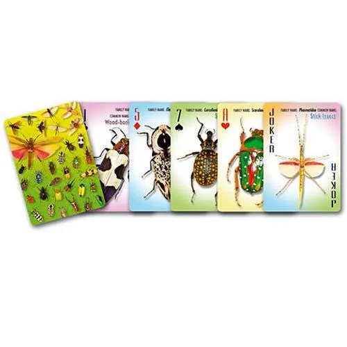 Incredible Insects Playing Cards / Cartes à jouer insectes