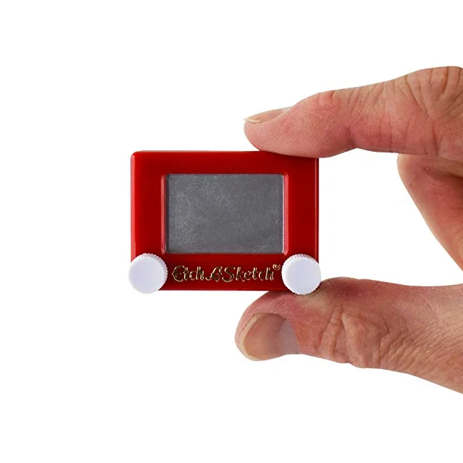 World's Smallest Etch a Sketch