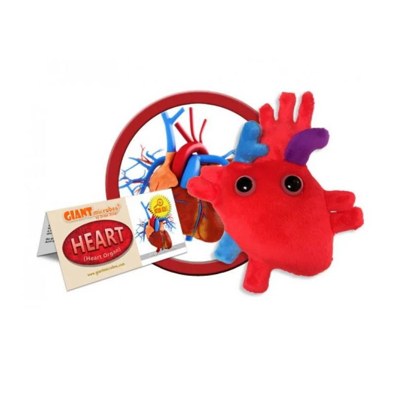 Giantmicrobes Heart Plush 7"