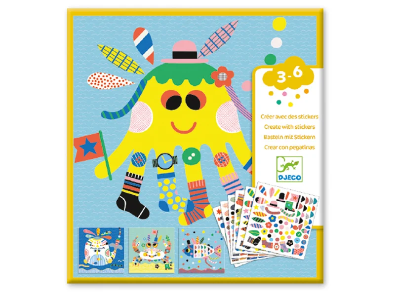 Marins - créer avec des stickers