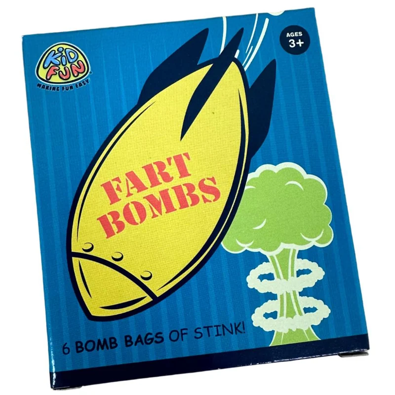 Fart Bomb Box of 6 Gag Gift